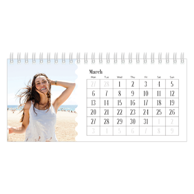 Example of page 3, Custom Desk Calendars, option 16