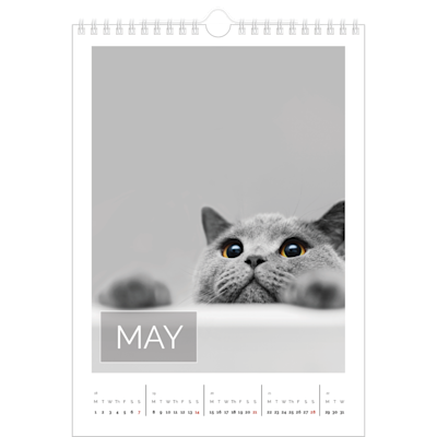 Example of page 5, Wall Calendars, option 14