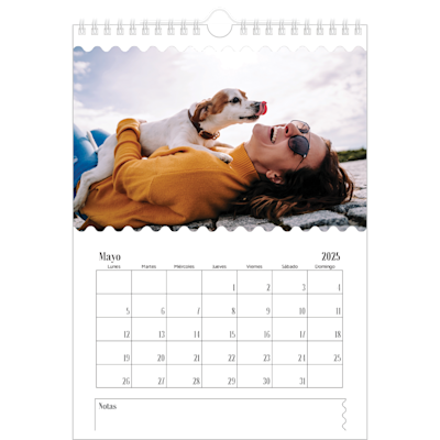 Ejemplo de página 5, Calendarios de pared personalizados, opción 21