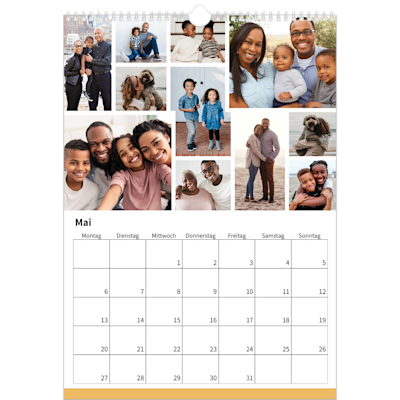 Beispiel für Seite 5, Wandkalender 2026, Option 24