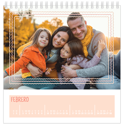 Ejemplo de página 2, Calendarios de mesa personalizados, opción 22