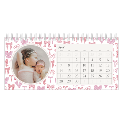 Example of page 4, Custom Desk Calendars, option 17