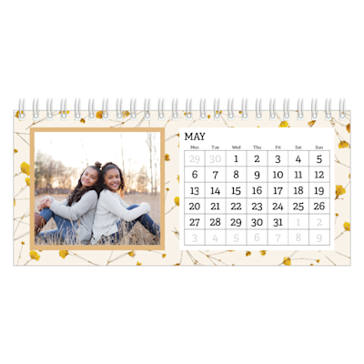 Example of page 5, Custom Desk Calendars, option 7