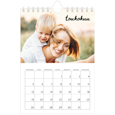 Esimerkki sivusta 5, Seinäkalenterit, vaihtoehto 3