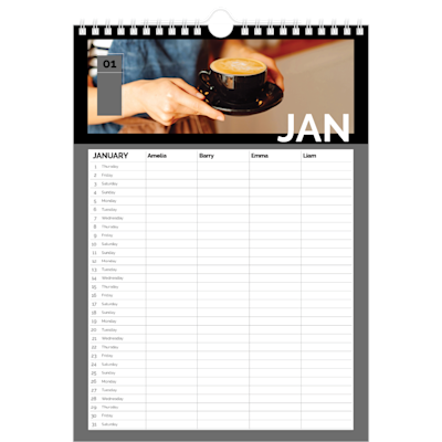 Example of page 1, Business Giveaway, option 20