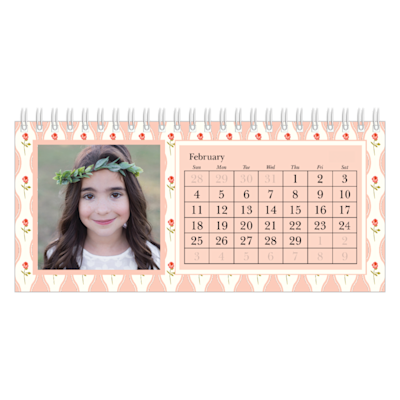 Example of page 2, Desk Calendars, option 20