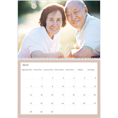 Exemplo de página 4, Calendários de parede, opção 23