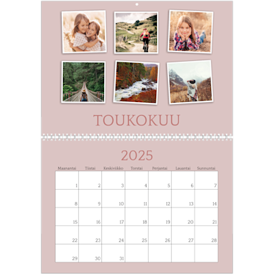 Esimerkki sivusta 5, Seinäkalenterit, vaihtoehto 14