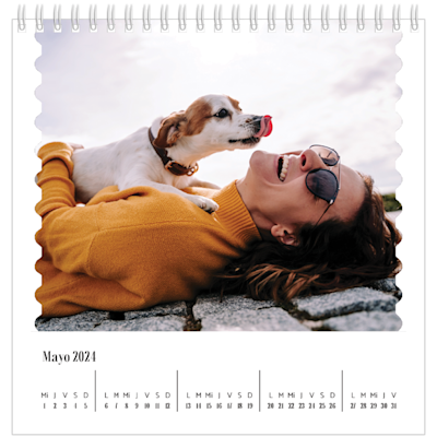 Ejemplo de página 5, Calendarios de mesa personalizados, opción 18