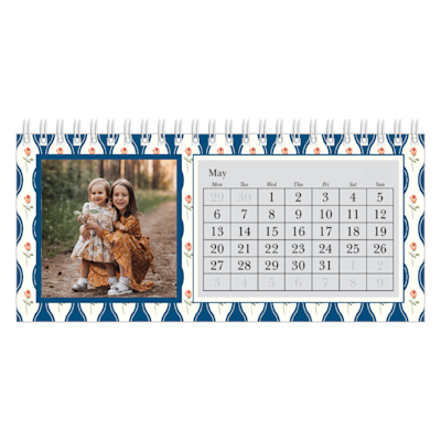 Example of page 5, Custom Desk Calendars, option 18