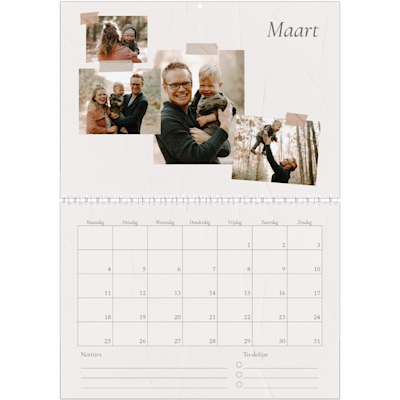 Voorbeeld van pagina 3, Wandkalenders 2026, optie 23