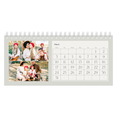 Example of page 3, Custom Desk Calendars, option 14