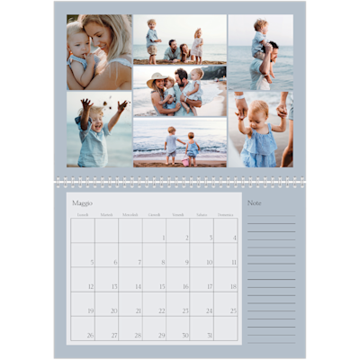 Esempio di pagina 5, Calendari da parete, opzione 16