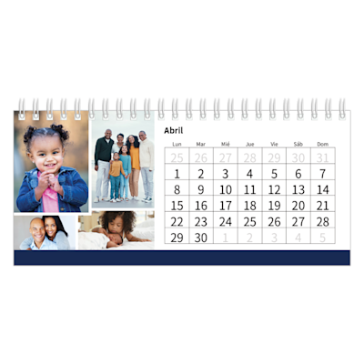 Ejemplo de página 4, Calendarios de escritorio personalizados, opción 11