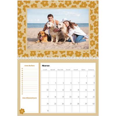 Esempio di pagina 3, Calendari da parete, opzione 16