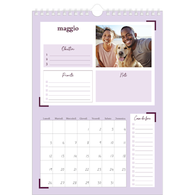 Esempio di pagina 5, Calendari da parete, opzione 16