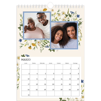 Ejemplo de página 3, Calendarios de pared personalizados, opción 8