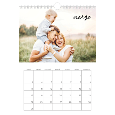 Esempio di pagina 3, Calendari da parete, opzione 6