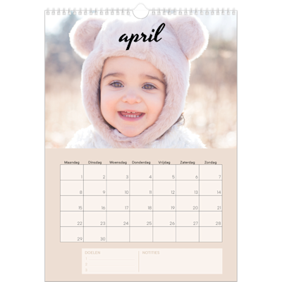 Voorbeeld van pagina 4, Wandkalenders 2026, optie 17