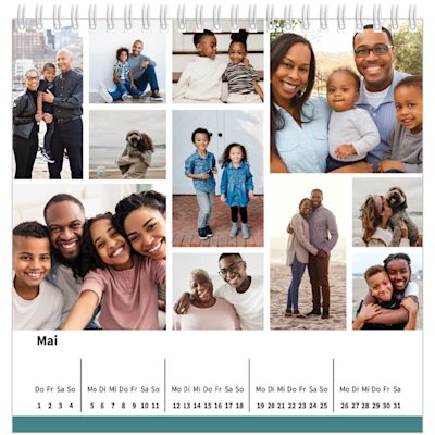 Beispiel für Seite 5, Tischkalender 2025, Option 15