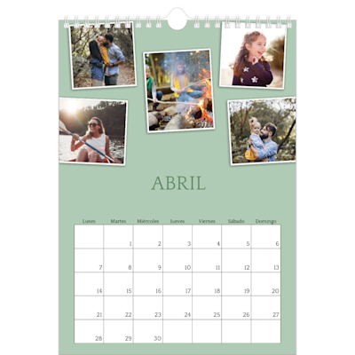 Ejemplo de página 4, Calendarios de pared personalizados, opción 13