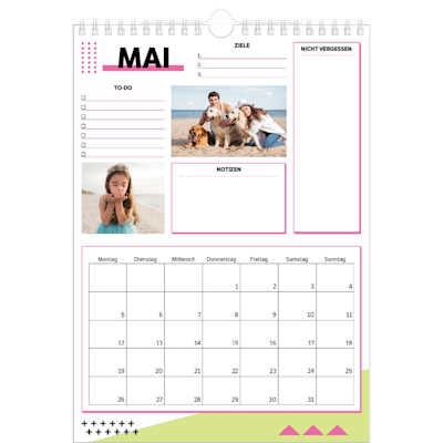 Beispiel für Seite 5, Wandkalender 2025, Option 19