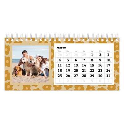 Ejemplo de página 3, Calendarios de escritorio personalizados, opción 12