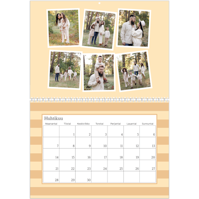 Esimerkki sivusta 4, Seinäkalenterit, vaihtoehto 11