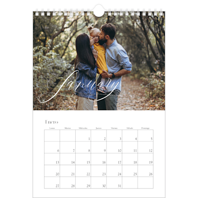 Ejemplo de página 1, Calendarios de pared, opción 7