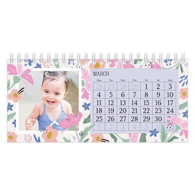 Example of page 3, Custom Desk Calendars, option 3