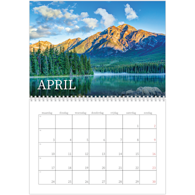 Voorbeeld van pagina 4, Wandkalenders 2026, optie 21