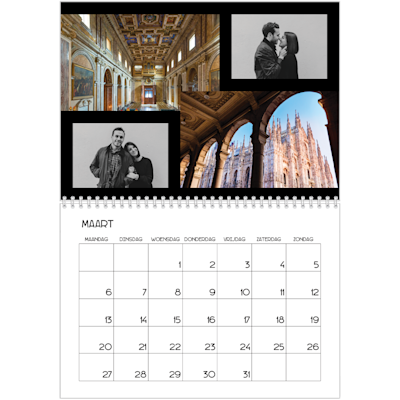 Voorbeeld van pagina 3, Wandkalenders 2026, optie 5