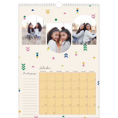 Esimerkki sivusta 2, Seinäkalenterit, vaihtoehto 11