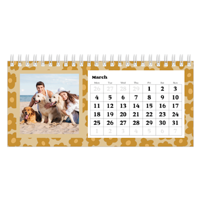Example of page 3, Custom Desk Calendars, option 13