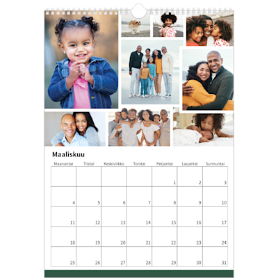 Esimerkki sivusta 3, Seinäkalenterit, vaihtoehto 21