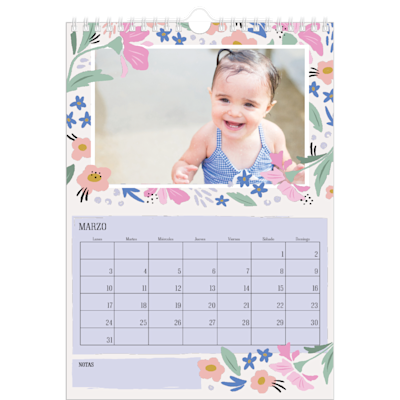 Ejemplo de página 3, Calendarios de pared personalizados, opción 4