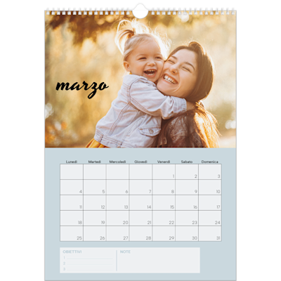 Esempio di pagina 3, Calendari da parete, opzione 19