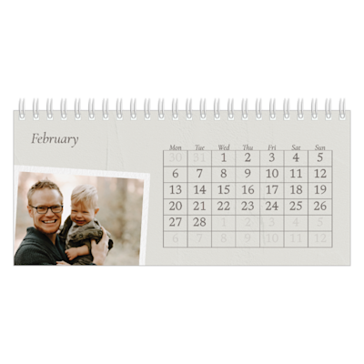 Example of page 2, Custom Desk Calendars, option 23