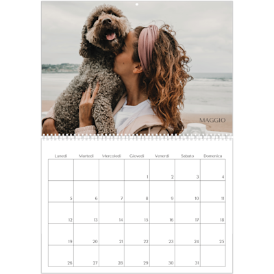 Esempio di pagina 5, Calendari da parete, opzione 18