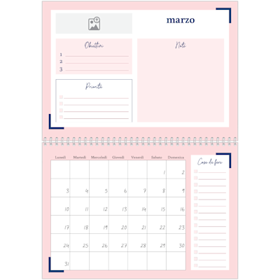 Esempio di pagina 3, Calendari da parete, opzione 13