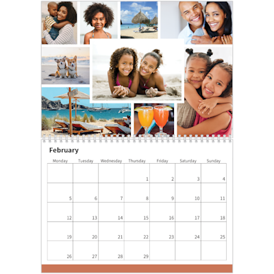 Example of page 2, Custom Wall Calendars, option 23