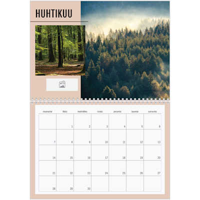 Esimerkki sivusta 4, Kiiltävät valokuvakalenterit, vaihtoehto 15