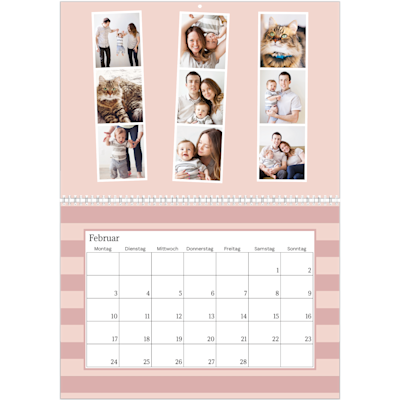 Beispiel für Seite 2, Wandkalender 2026, Option 8