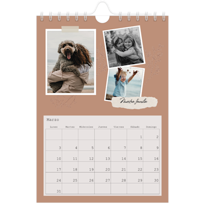 Ejemplo de página 3, Calendarios de pared, opción 9