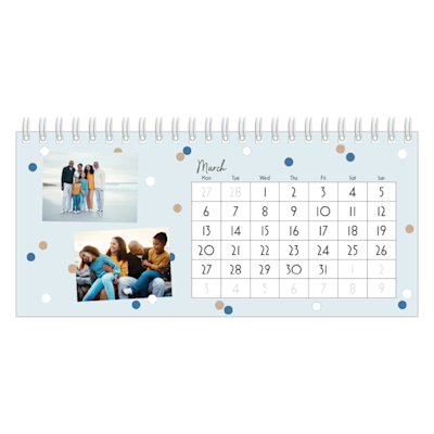 Example of page 3, Custom Desk Calendars, option 5