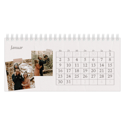 Beispiel für Seite 1, Tischkalender 2025, Option 22