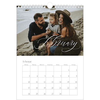 Beispiel für Seite 2, Wandkalender 2026, Option 7