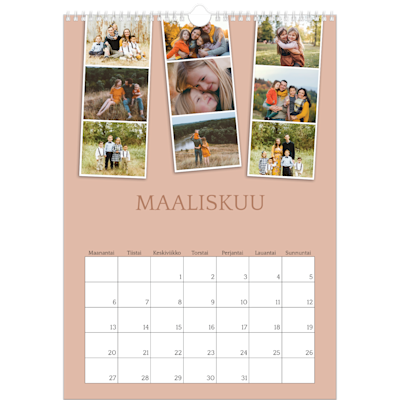 Esimerkki sivusta 3, Seinäkalenterit, vaihtoehto 19