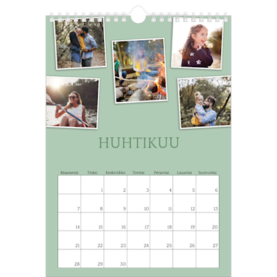 Esimerkki sivusta 4, Seinäkalenterit, vaihtoehto 17