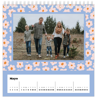 Ejemplo de página 5, Calendarios de mesa personalizados, opción 16